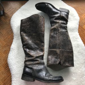 Steven by Steve Madden 7 Reins Riding Boot Brown
